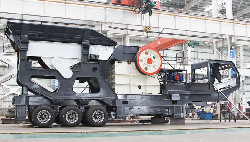 顎式移動(dòng)破碎站