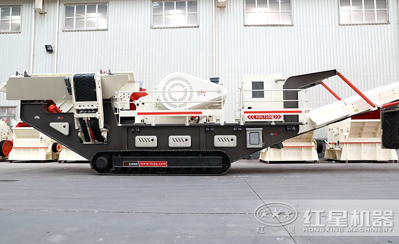 便捷式流動(dòng)石子機(jī)（履帶裝置）