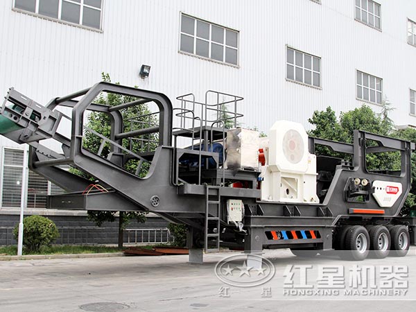 輪胎建筑垃圾移動顎破機