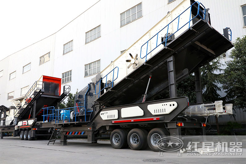 輪胎建筑垃圾移動反擊破